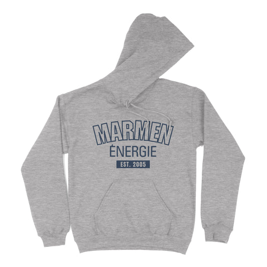 Hoodie Énergie Université Gris et Bleu Marin