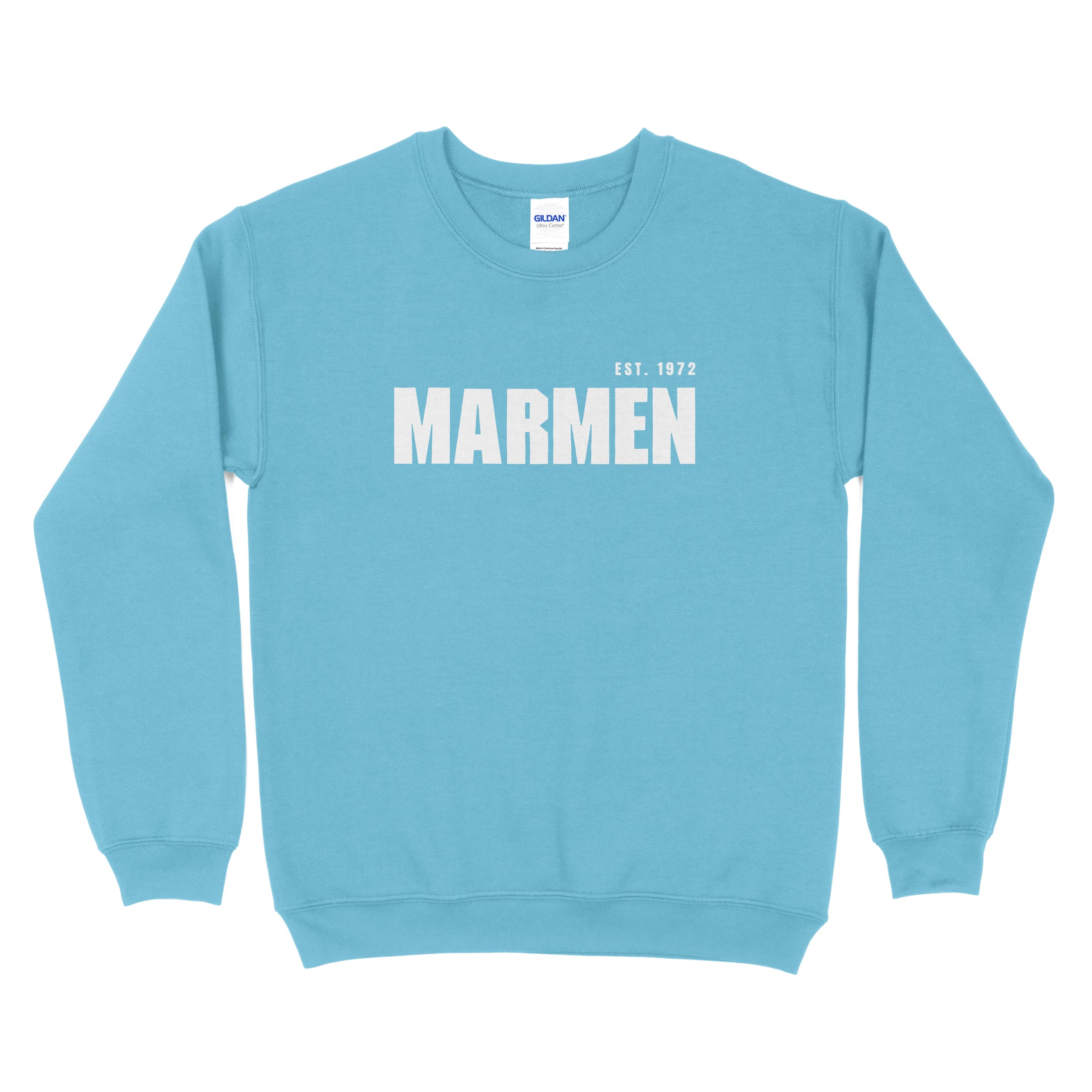 Crewneck Classique Bleu Ciel et Blanc