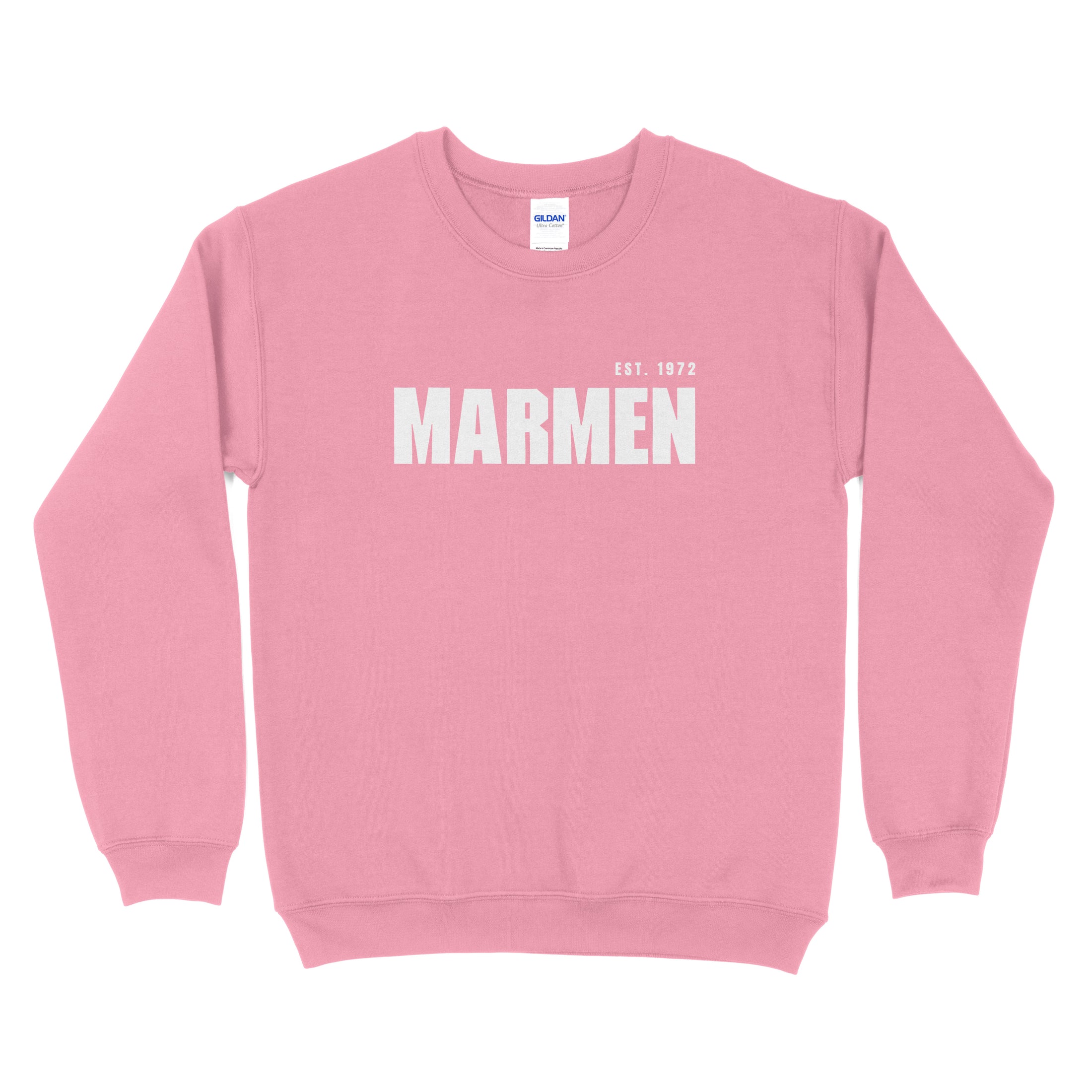 Crewneck Classique Rose et Blanc