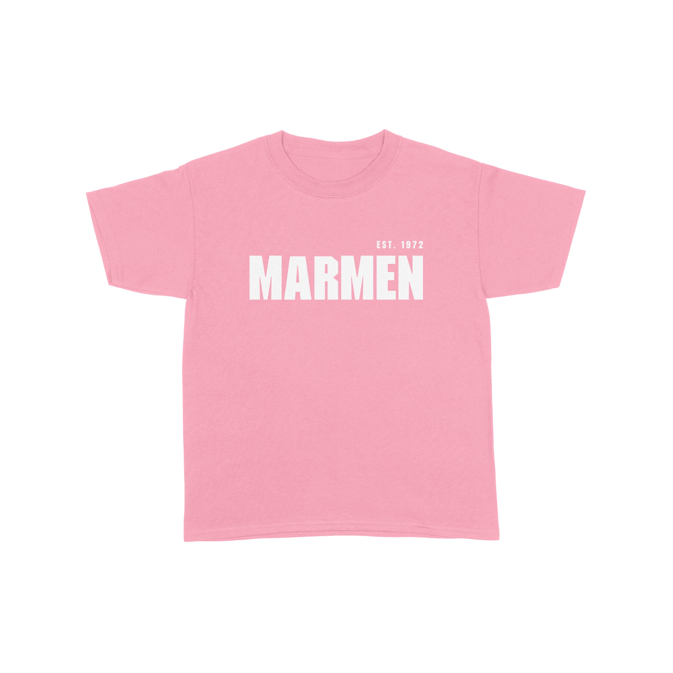 T-Shirt Junior Classique Rose et Blanc