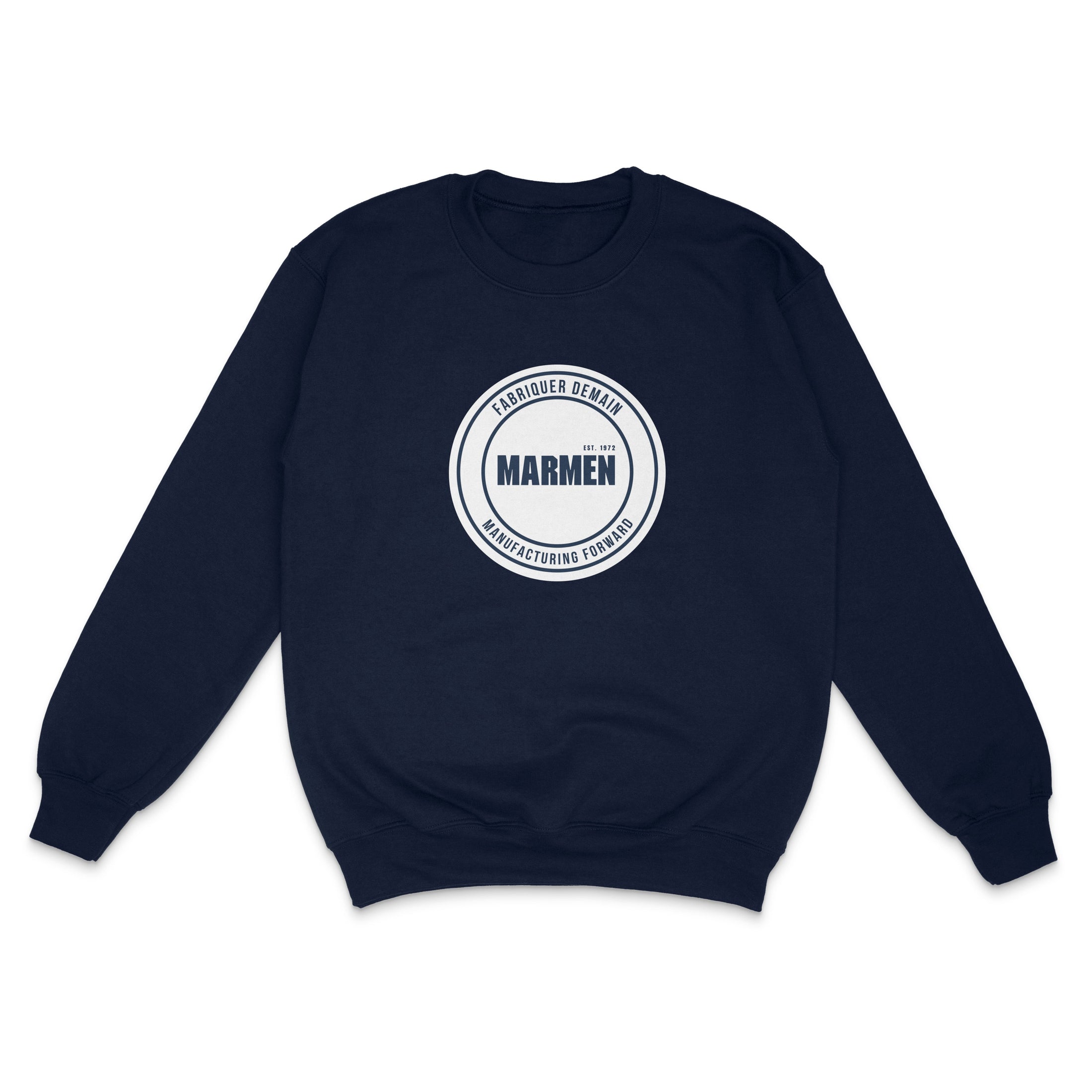 Crewneck Junior Cercle Bleu Marin et Blanc