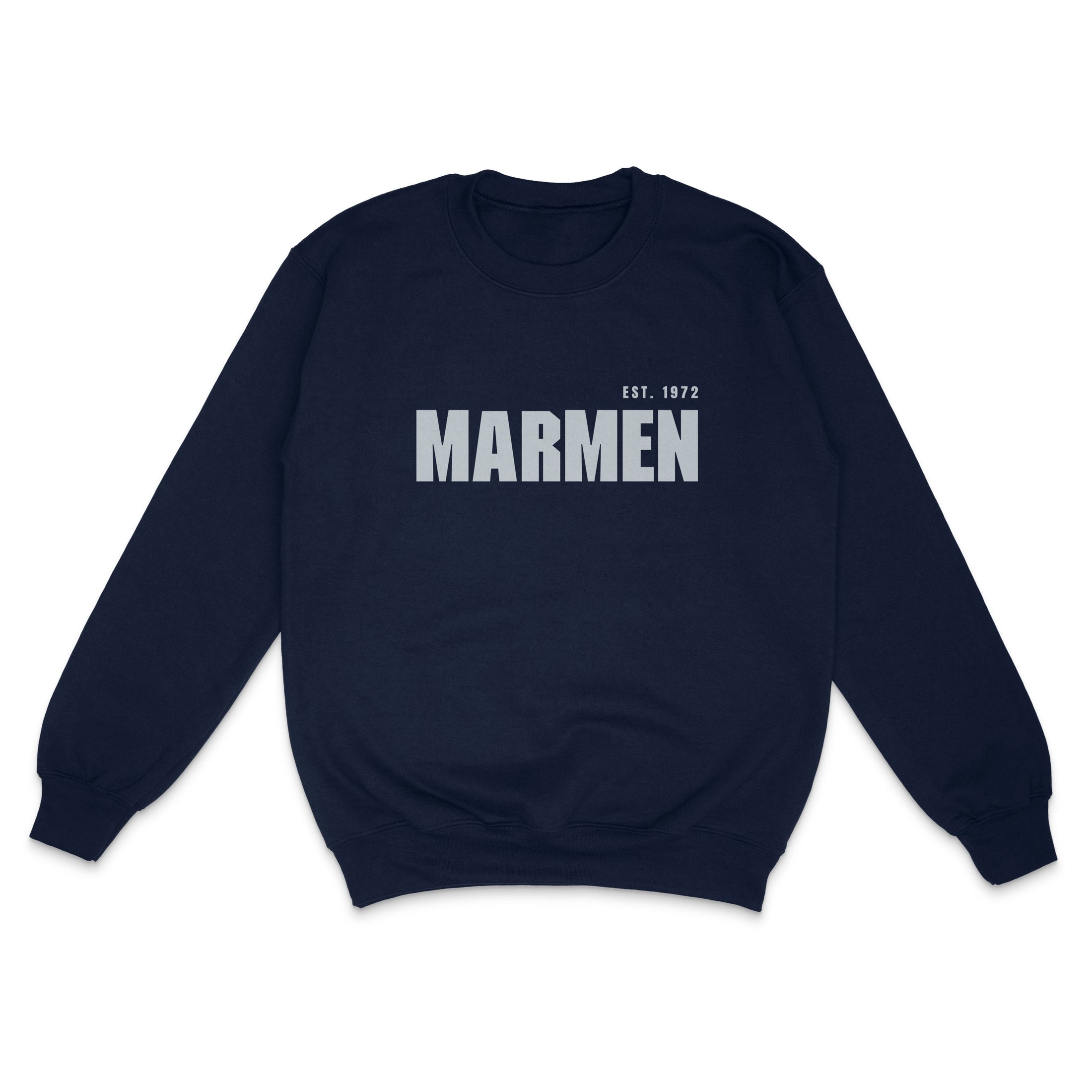 Crewneck Junior Classique Bleu Marin et Gris