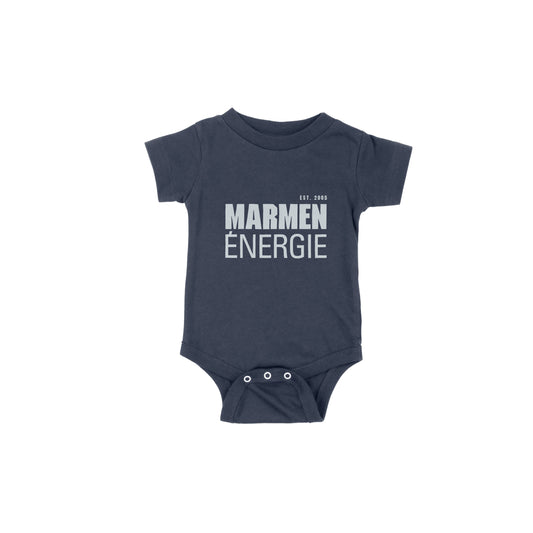 Cache-Couche Énergie pour bébé Classique Bleu Marin et Gris