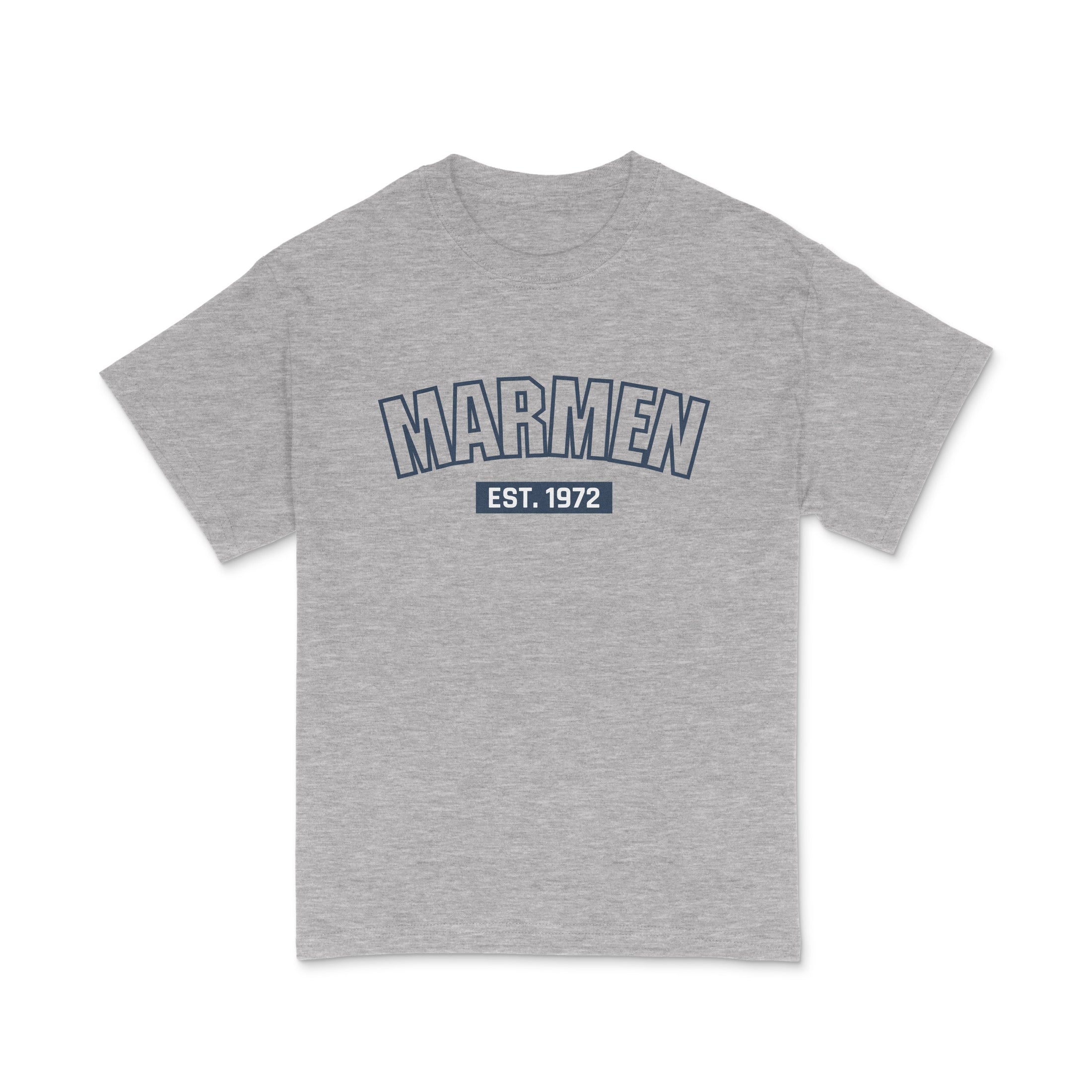 T-Shirt Université Gris et Bleu Marin