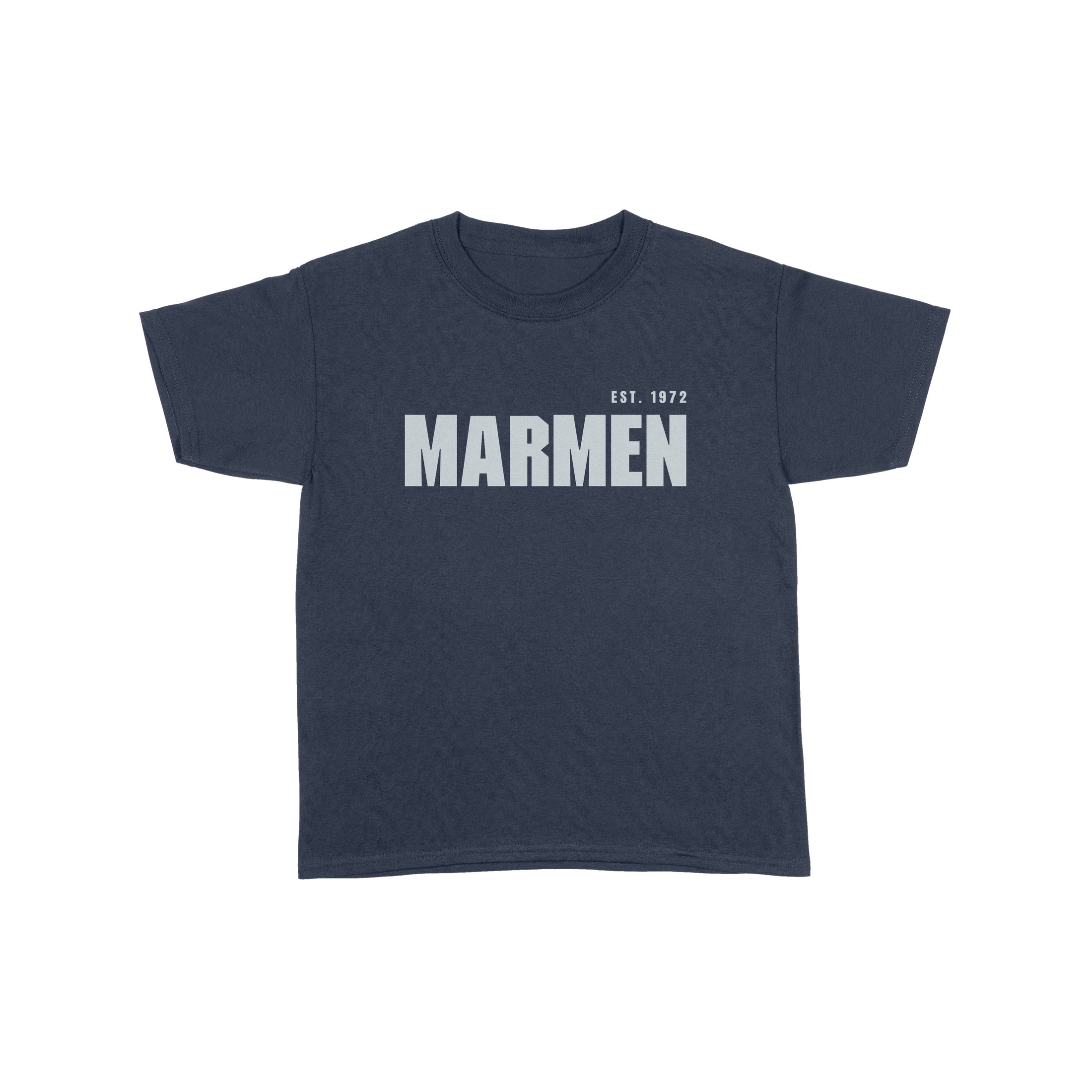 T-Shirt pour bébé Classique Bleu Marin et Gris