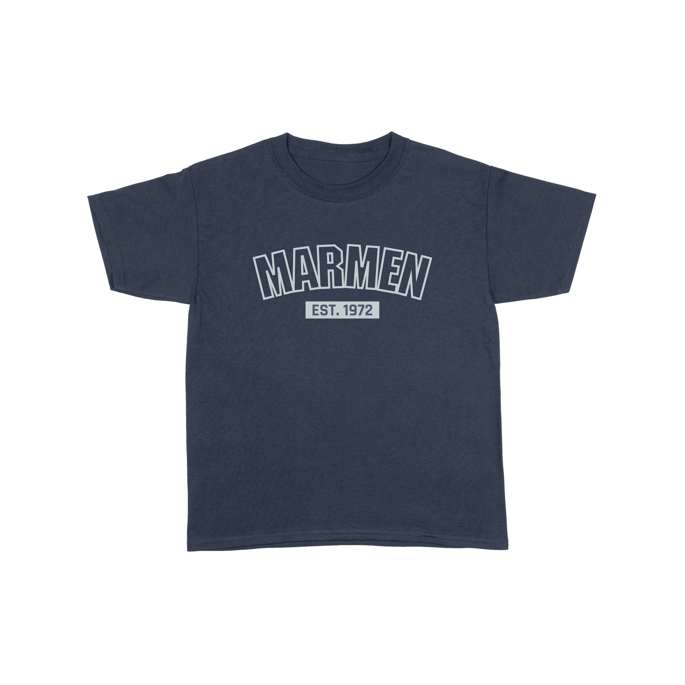 T-Shirt Junior Université Bleu Marin et Gris